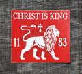 Christ Is King 1183 Vinyl Decal